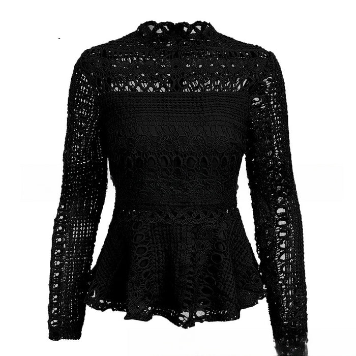 Crocheted Hollow Top