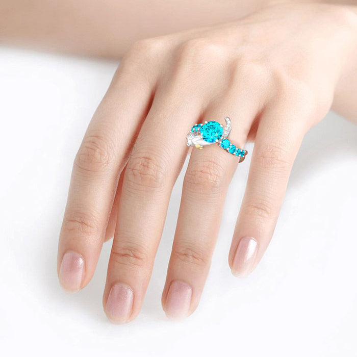 Two-tone Mermaid Ring
