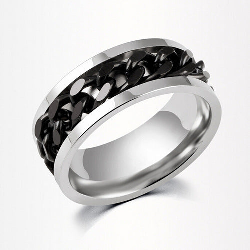 Titanium Steel Chain Ring