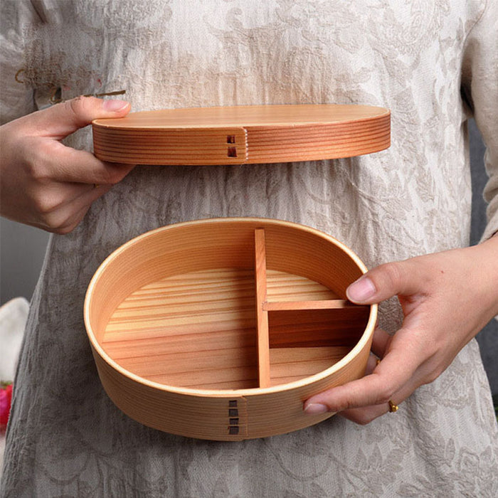 Wood bento box