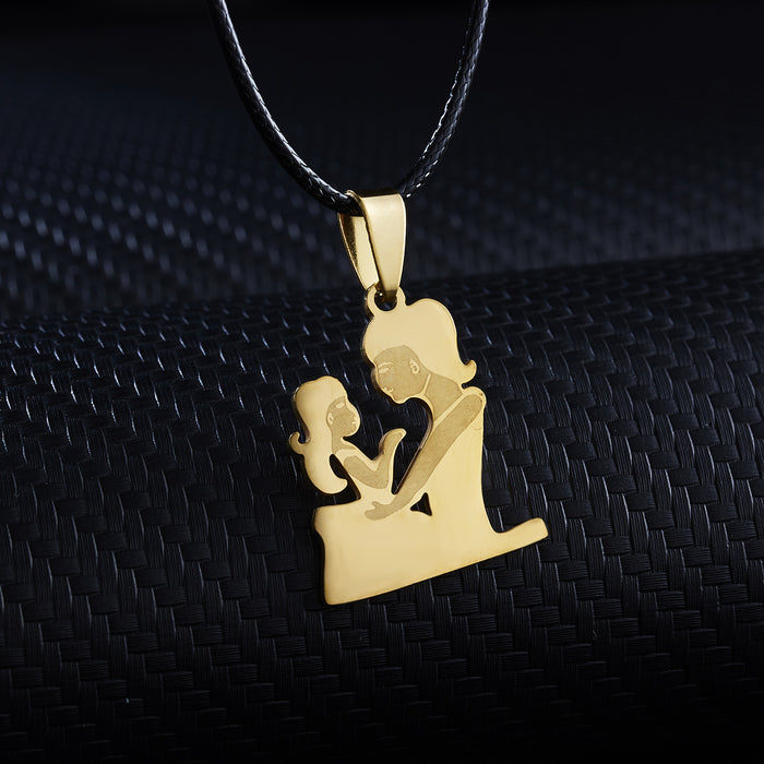 Mother's Day stainless steel pendant
