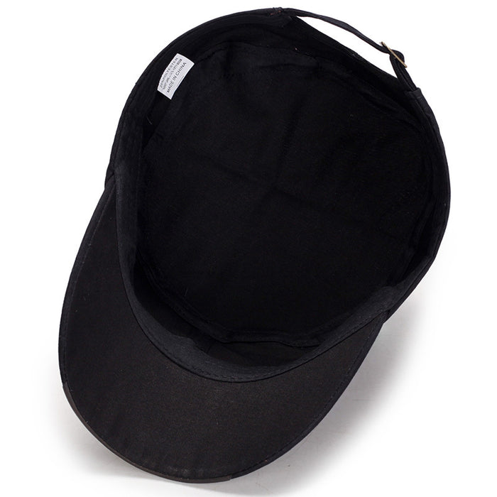 Flat-top Men's Cotton Hat