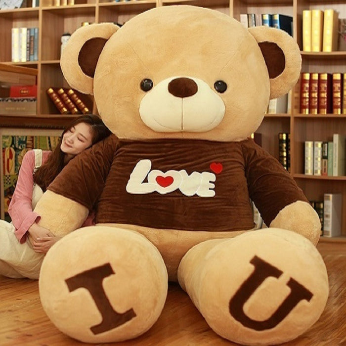 Heart Bear Pillow Plush Toy