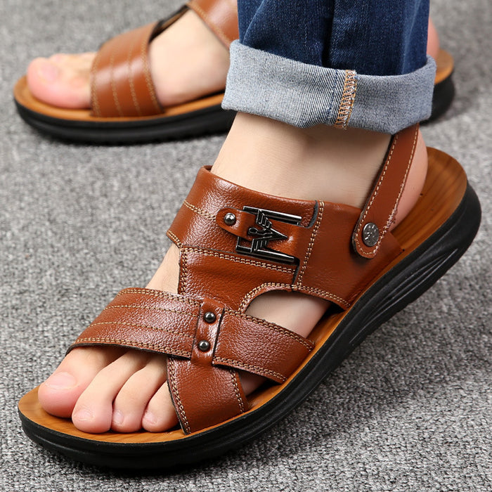 Casual Non-slip Leather Sandals