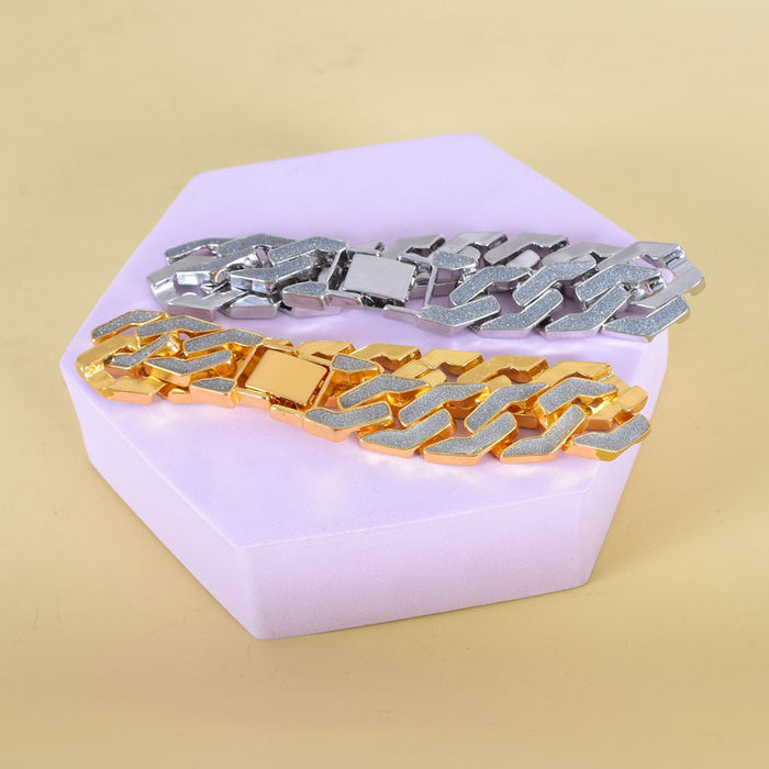 Glitter Geometric Bracelet
