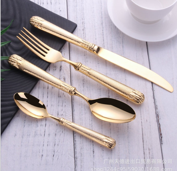 Four-piece Stainless Steel Cutlery Set