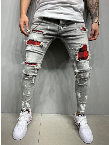 Men's Paint Jeans