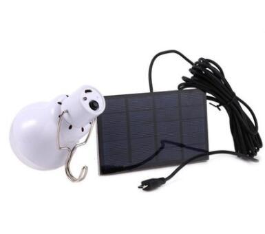 Solar panel LED Bulb