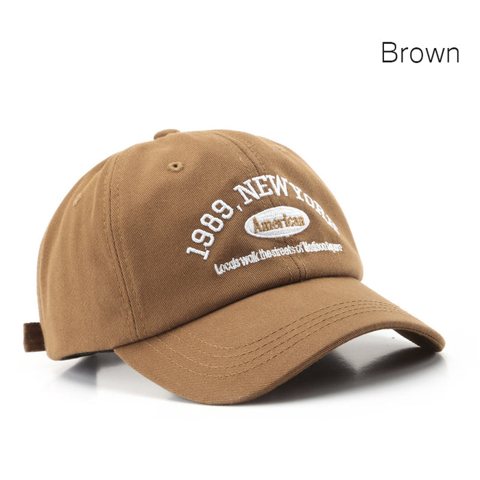 Curved Brim Baseball Hat