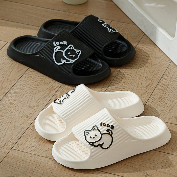 Cute Cat Summer Slippers