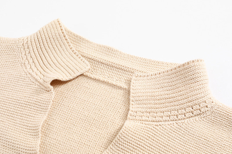 Midriff-baring Sweater