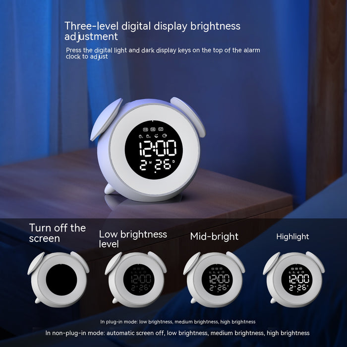 Colorful Ambience Light Clock
