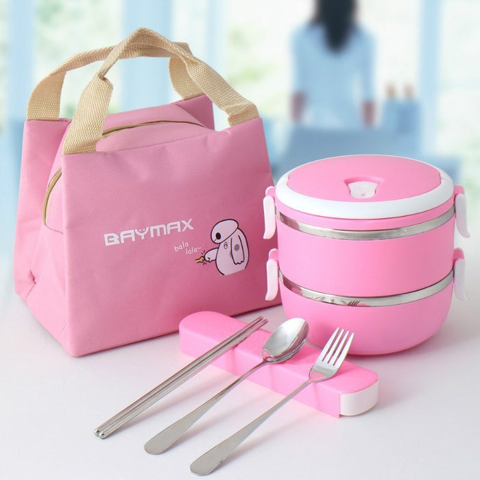 Multilayer insulated lunch box