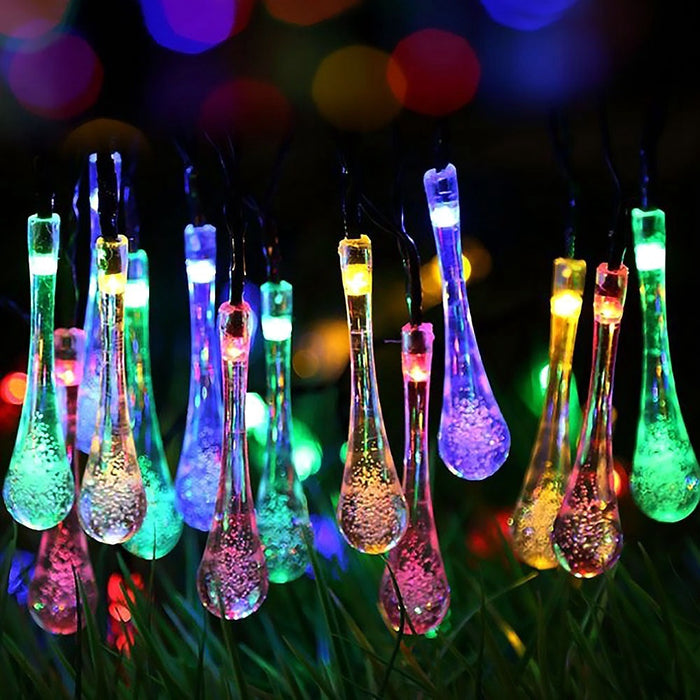 Water Drop Fairy LED Lights