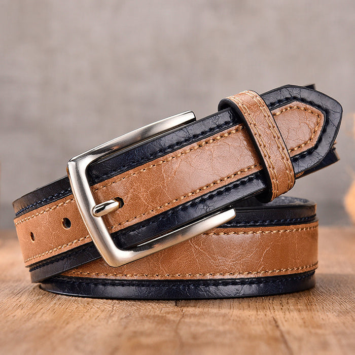 Color Matching Casual Belt