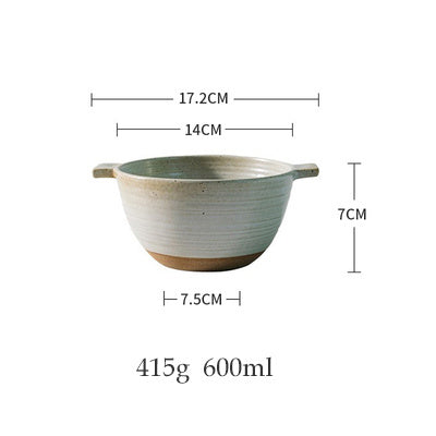 Stoneware Amphora Vintage Bowl