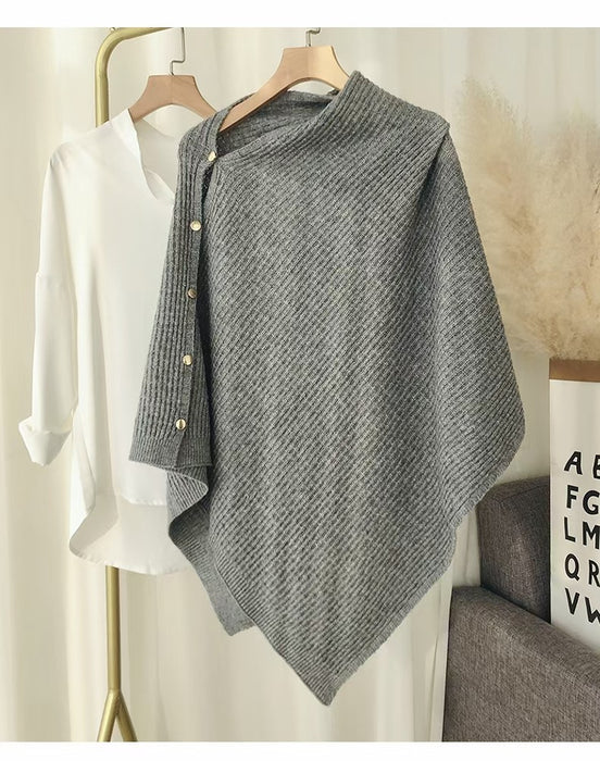 High-end Knitted Cape