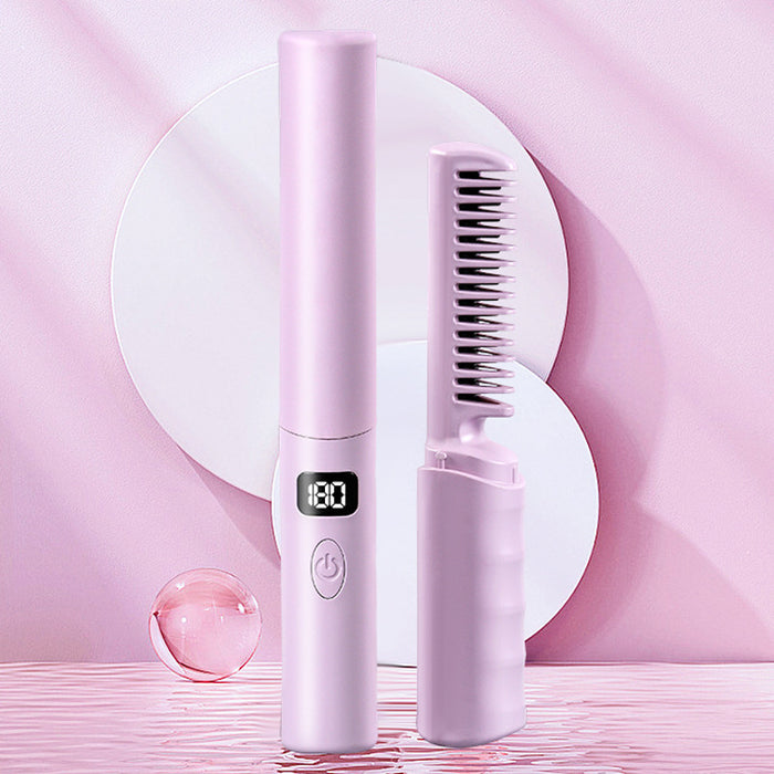 LCD Charging Straight Comb