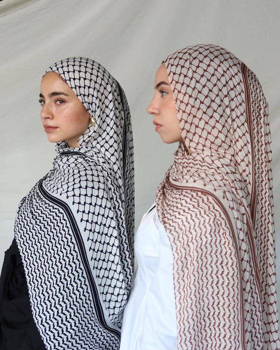 Chiffon Printed Headscarf