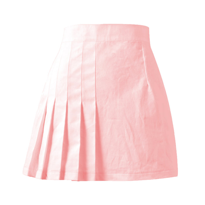 Waist Pleated Skirt