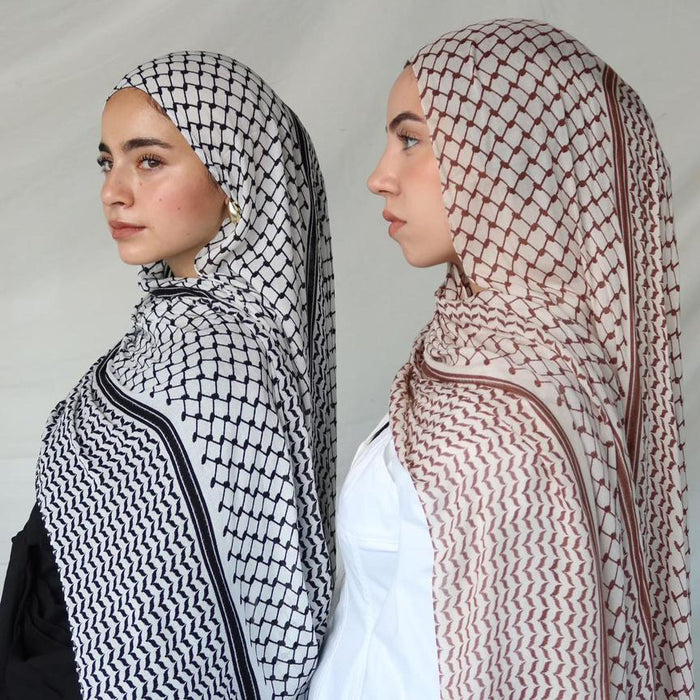 Chiffon Printed Headscarf