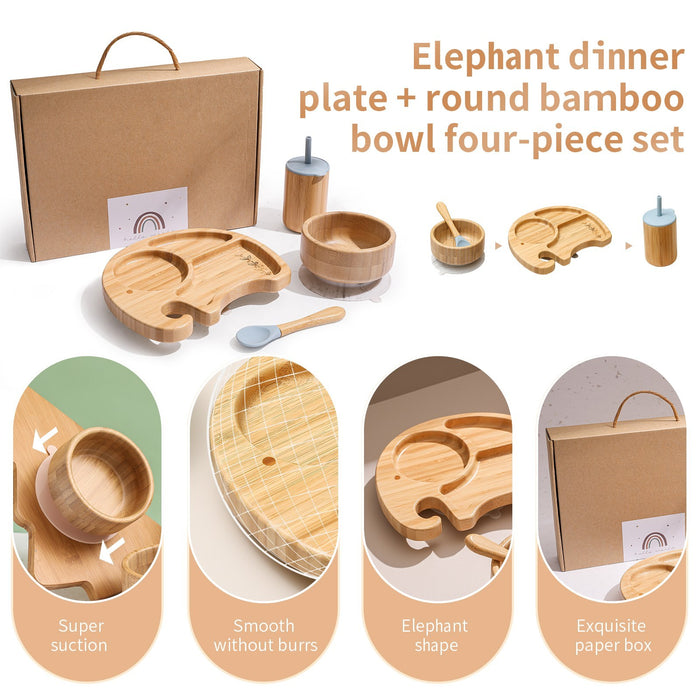 Elephant Dinner Plate Set Kids