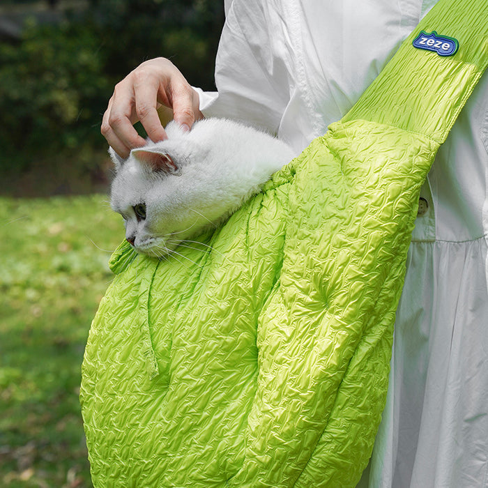 Diagonal Pet Carrier Bag
