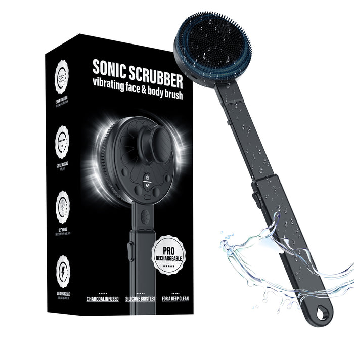 Electric Vibrating Shower Brush