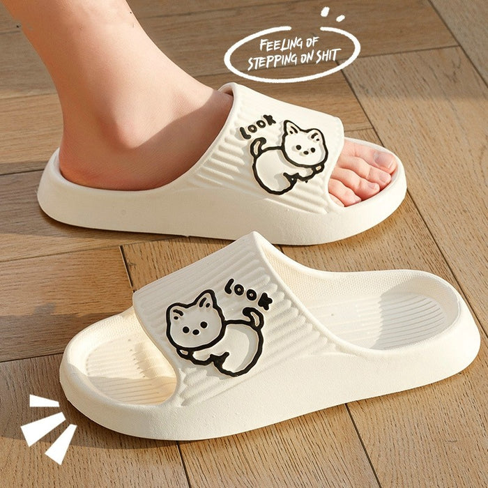 Cute Cat Summer Slippers