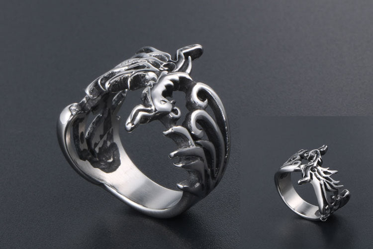 Steel Fashion Ring