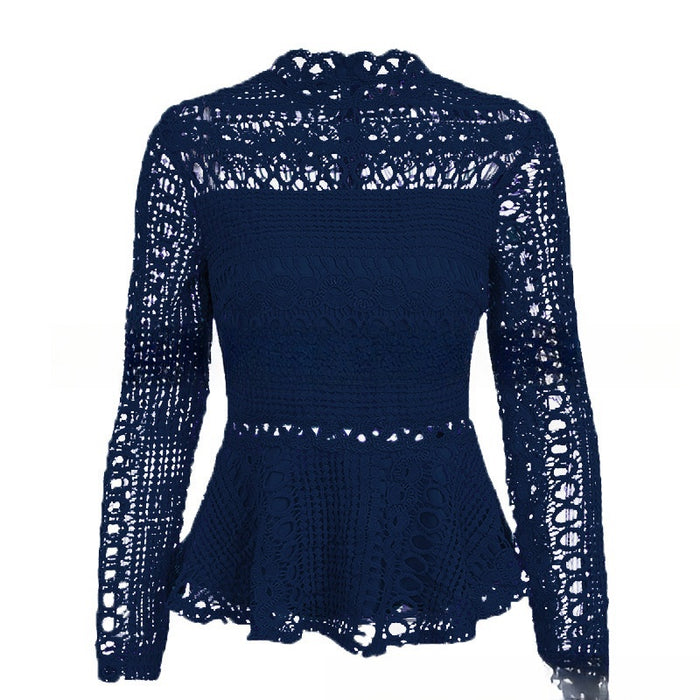 Crocheted Hollow Top