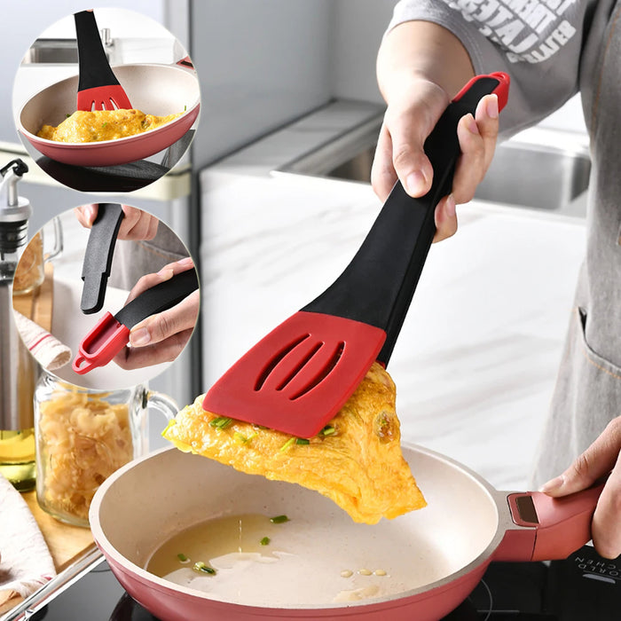 3 In 1 Silicone Frying Spatula