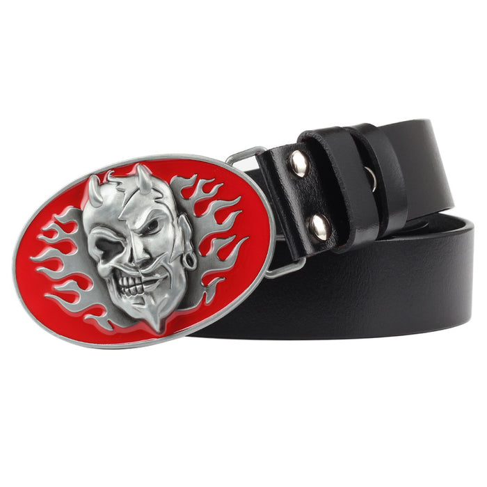 Retro Skull Ghost Belt