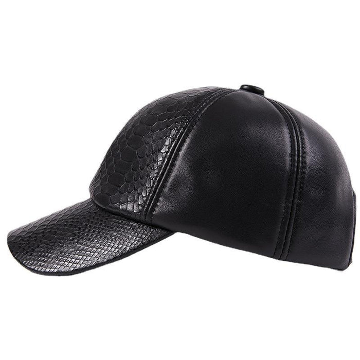 High End Leather Hat