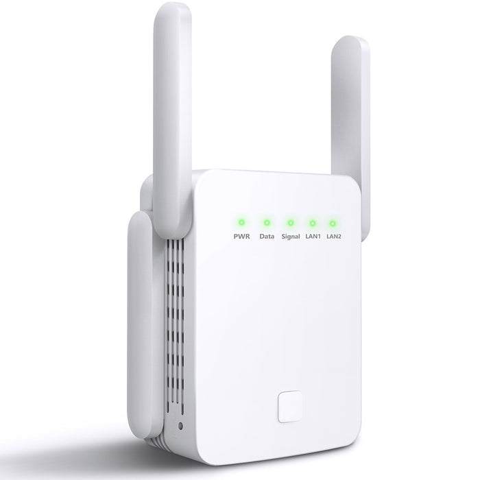 Upgraded Enhanced 1200m Dual-band WiFi Relay 5G Wireless Signal Amplification Enhancer WiFi Extender