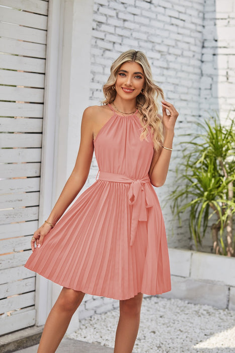 Halter Strapless Dress