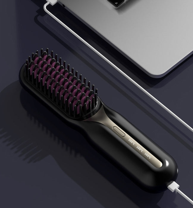 Wireless Charging Hair Straightener