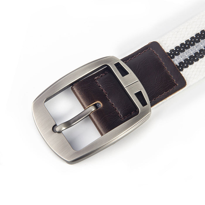 Pin Buckle Canvas Belt