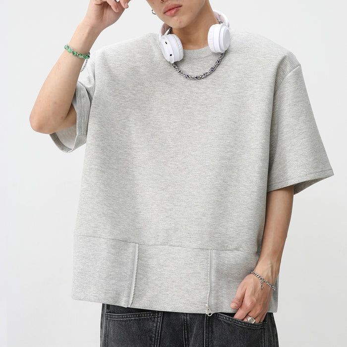 Padded Shoulder T-Shirt