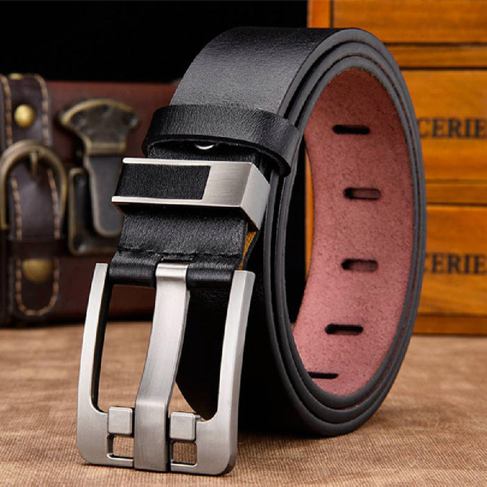 Wide Needle Buckle Belt