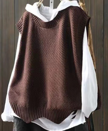 Knitted Outer Wear Vest