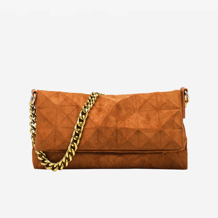 Geometric Rhombus Chain Bag