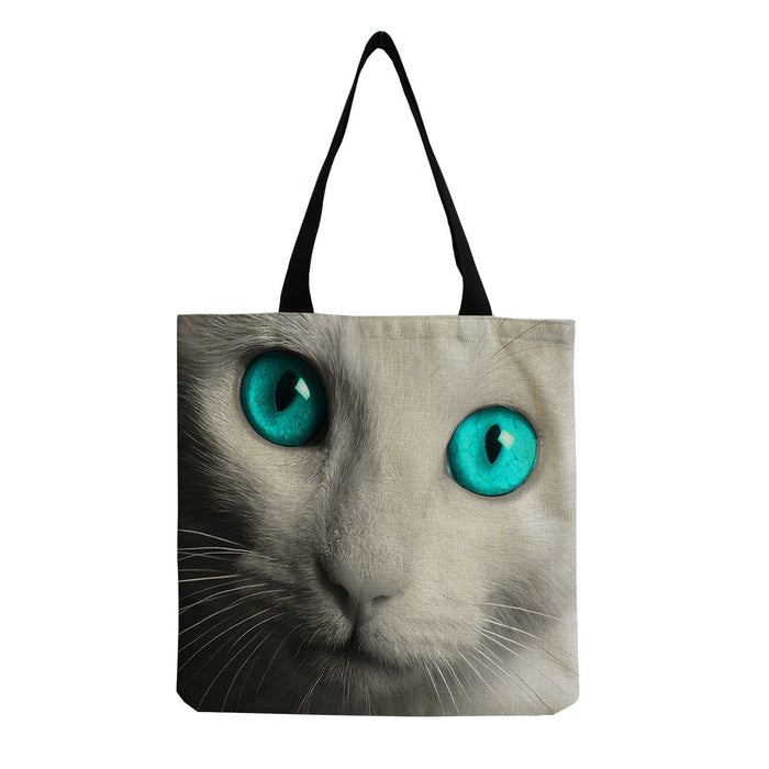 Cute Cat Printed Bag