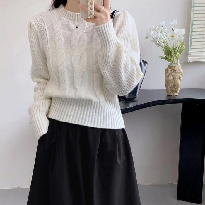 Cable-knit Sweater