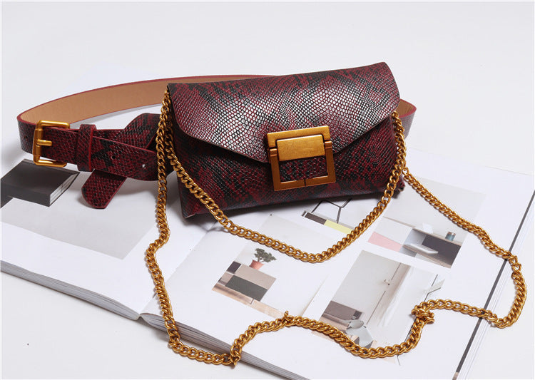 chain belt bag