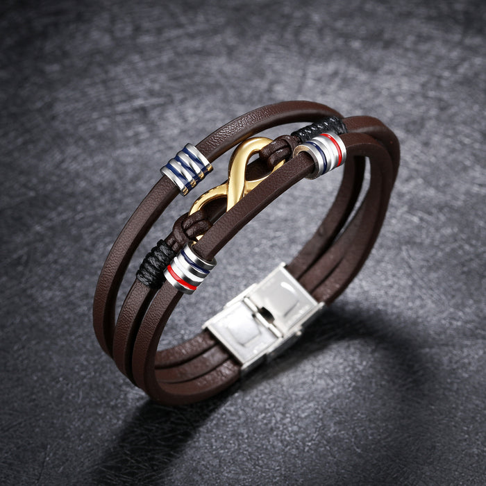 Leather bracelet