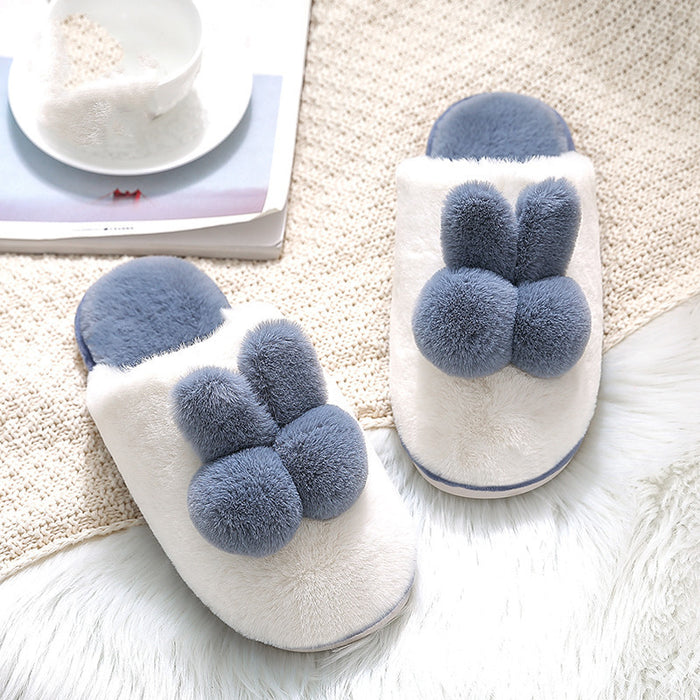 Women's winter home cotton slippers