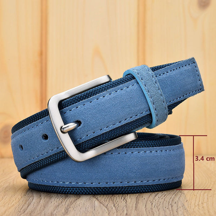 Suede Leather Belt