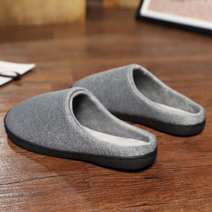 Winter home cotton slippers