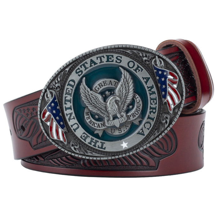 Eagle Buckle Belt